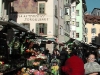 The market in Bolzano