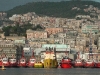 Genoa\'s port close up